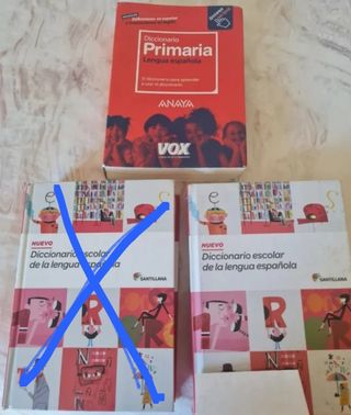 Diccionario escolar primaria