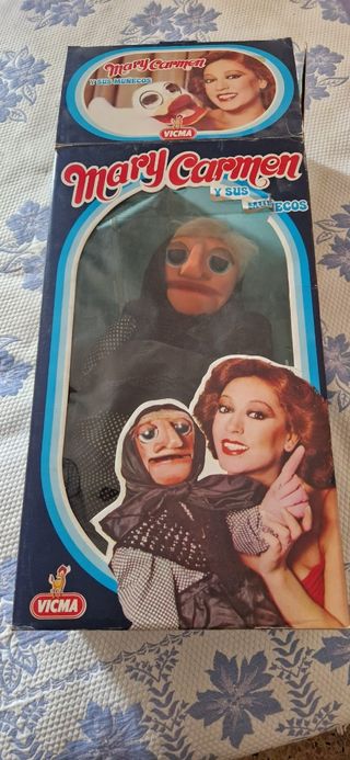 Muñecos Mary Carmen y Doña Rogelia