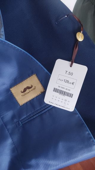 Traje Nuñez de Arenas Azul - T50