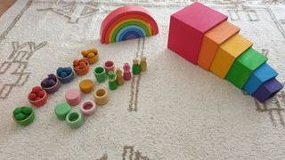 Juguetes madera Montessori