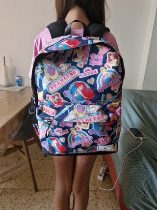 Mochila Infantil Princesas Disney