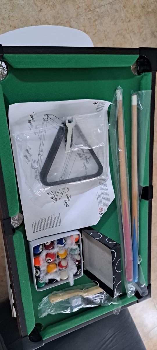 Billar miniatura - Juego completo