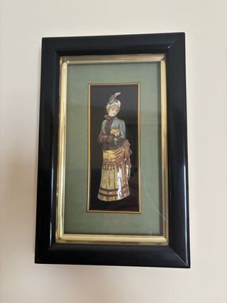 Cuadros realiazos a mano en relieve con cristal 