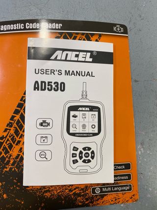 ANCEL AD530 Leitor de Códigos OBDII