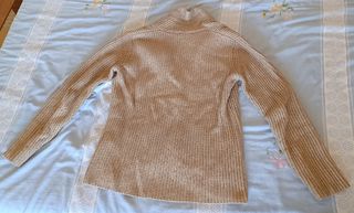 Cardigan Sisley beige uomo