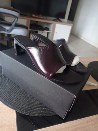 Sandalias Massimo Dutti tacón bajo