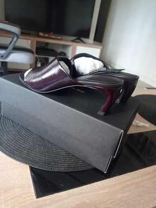 Sandalias Massimo Dutti tacón bajo