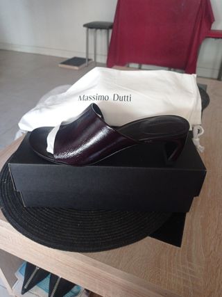 Sandalias Massimo Dutti tacón bajo