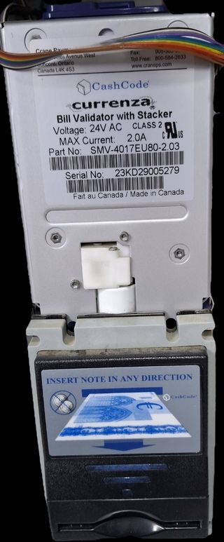 Billetero Currenza PARA MAQUINAS DE VENDING