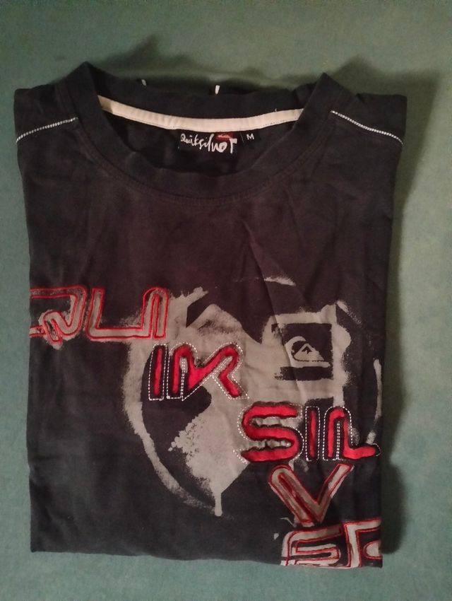 Sudadera Quiksilver negra manga larga