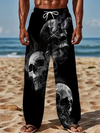 Pantalones calavera - estilo casual