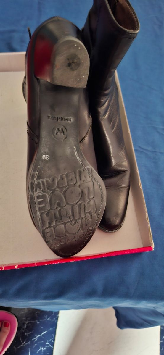 Botines Wonders negros mujer - talla 39