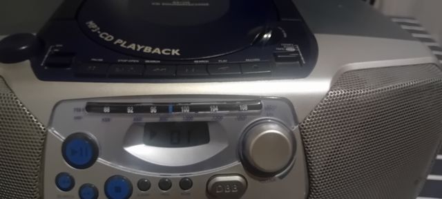 Stereo Philips AZ1226/00C - portatile