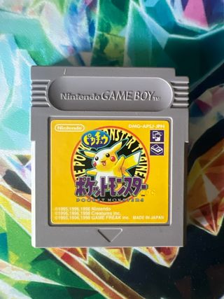 Pokémon Amarillo Japón - Game Boy