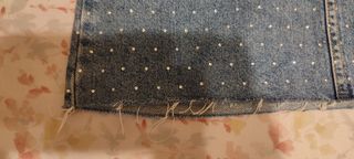 Minifalda vaquera Mango-strass