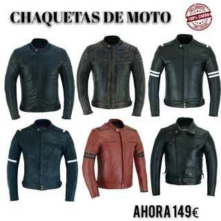 Chaqueta Piel para Moto