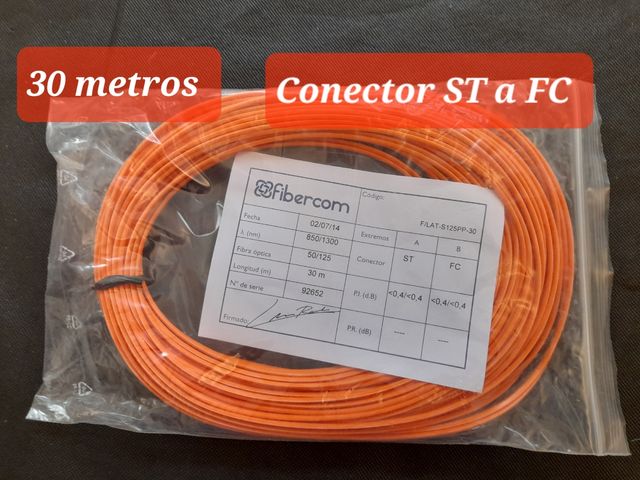 Cavo in fibra ottica Fibercom ST-FC 30m