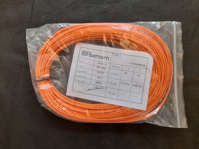 Cavo in fibra ottica Fibercom ST-FC 30m