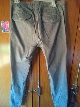 Pack 2Pantalones chinos jogger 