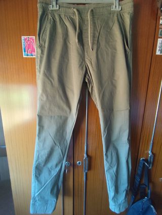 Pack 2Pantalones chinos jogger 