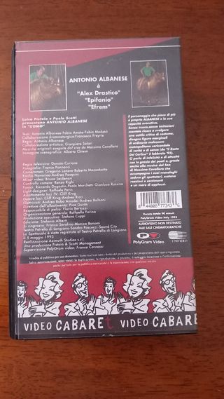 VHS Antonio Albanese: Uomo