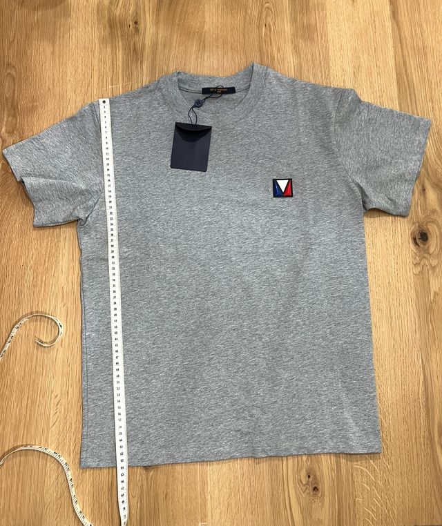 Maglietta Louis Vuitton Giappone Grigia