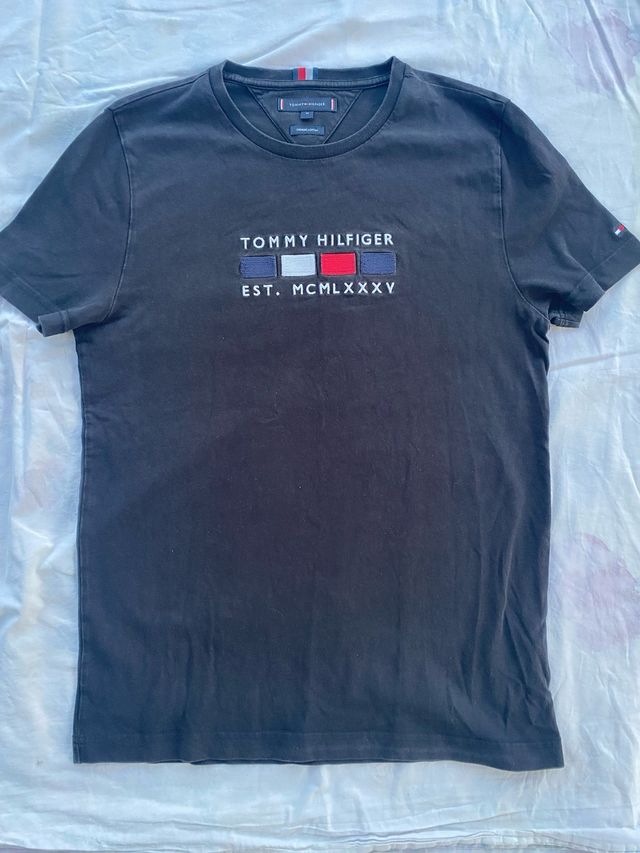 T-Shirt Tommy Hilfiger M Cotone Bio