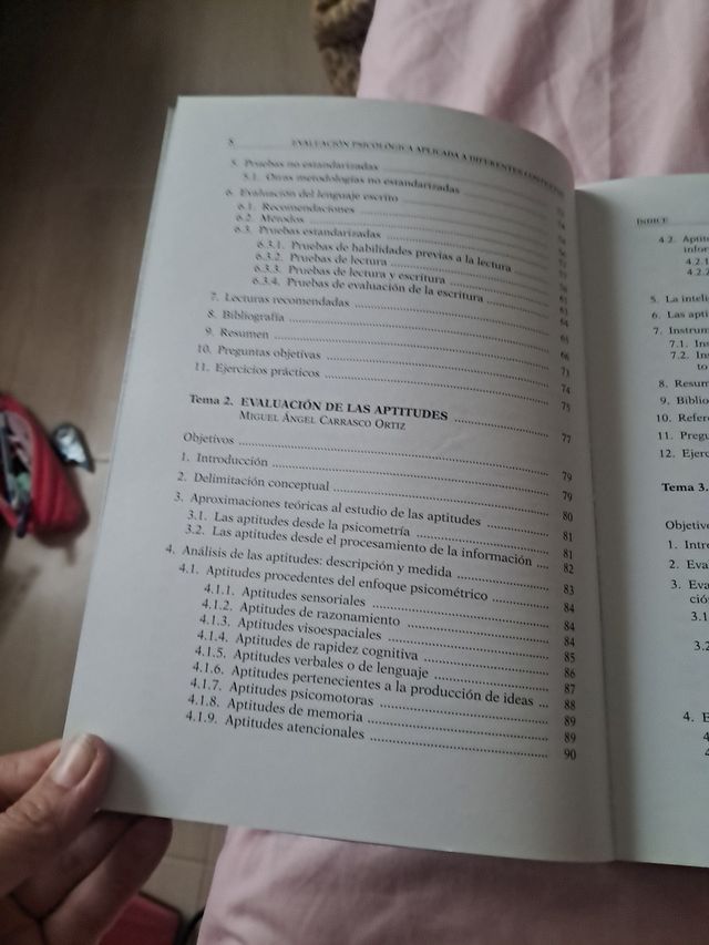 Evaluación psicológica aplicada a diferentes co...
