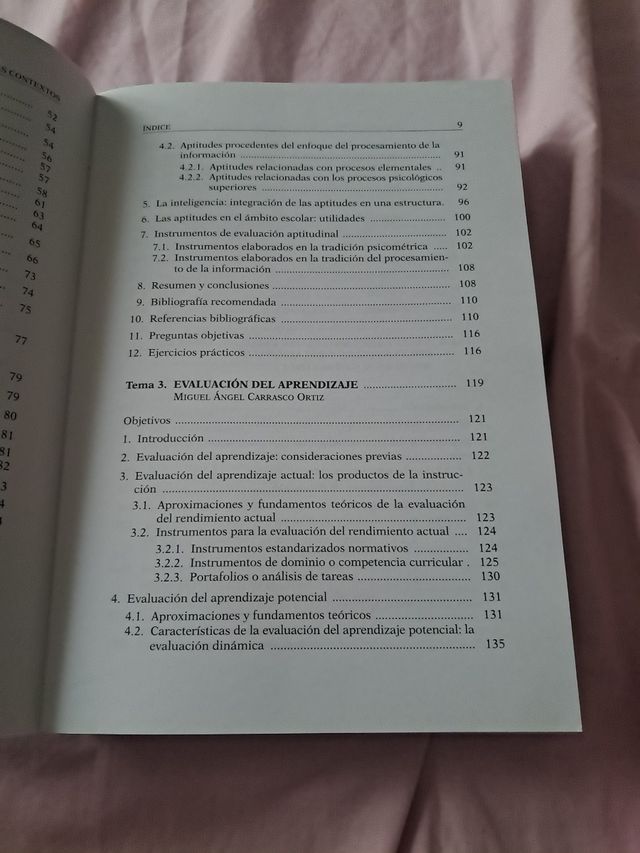 Evaluación psicológica aplicada a diferentes co...