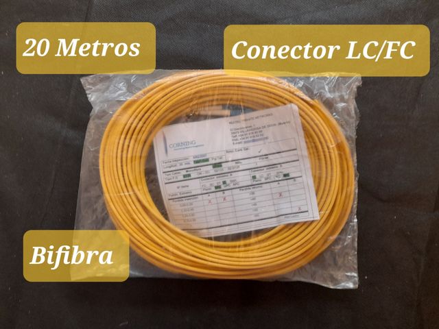 NUOVO cavo in fibra ottica Corning LC/FC 20m