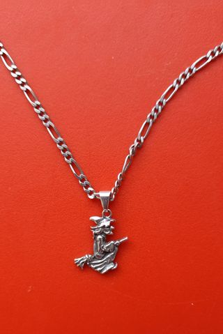 Collar plata bruja