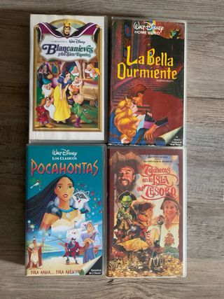 33 VHS Disney Clásicos. 2 de ellas Black Diamond