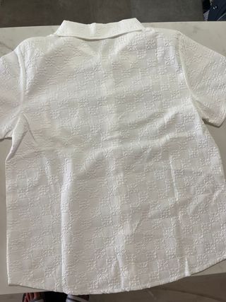 Conjunto blanco niño - camisa y pantalón corto