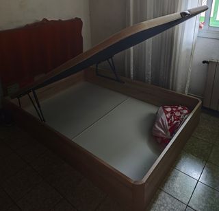 Canapé abatible 135x190 - Madera