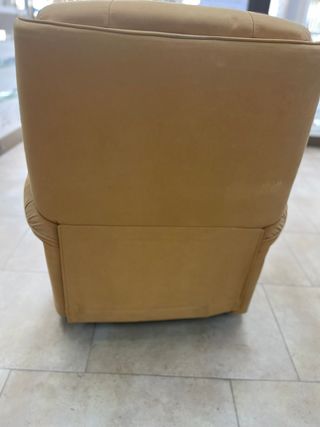 Sillón relax beige reclinable