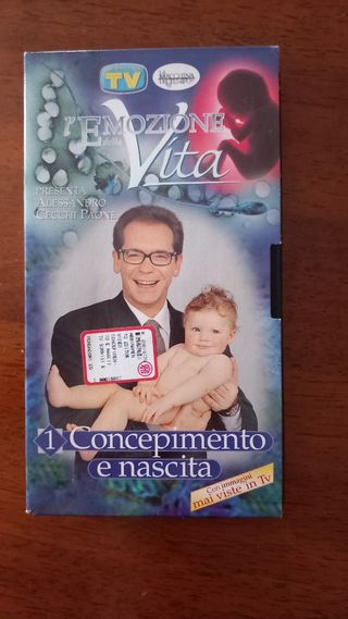 VHS L'Emozione della Vita - Concepimento e nascita