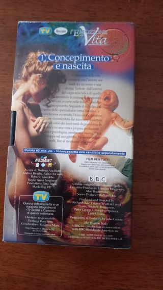 VHS L'Emozione della Vita - Concepimento e nascita