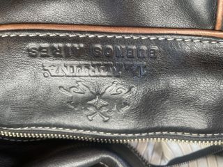 Bolso de viaje La Martina - Cuero EXPECTACULAR