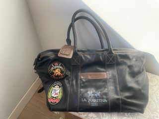 Bolso de viaje La Martina - Cuero EXPECTACULAR