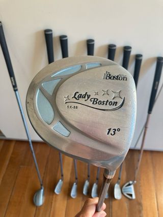 Juego palos golf Lady Boston junior