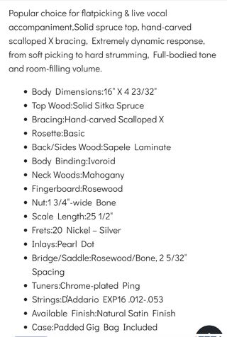 Guitarra Acústica Eastman AC122