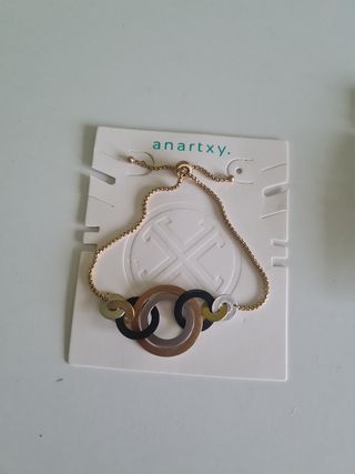 Conjunto pulsera y pendientes