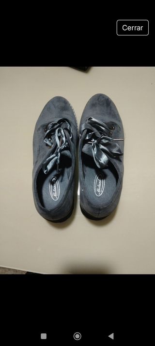Zapatos planos Mulanka azules