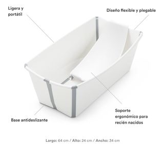 Bañera Stokke Flexi & rectangular