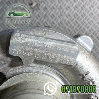 8200046681 turbocompresor renault megane 1.9dci 