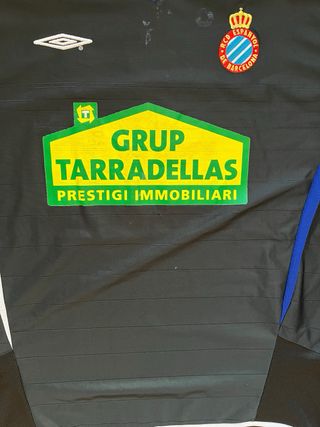 Camiseta Match Worn RCD Espanyol 2005/2006 Yagüe