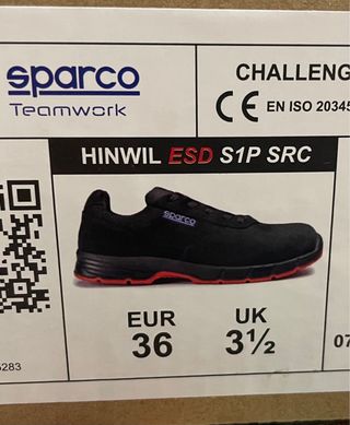 Zapatos seguridad Sparco nº36