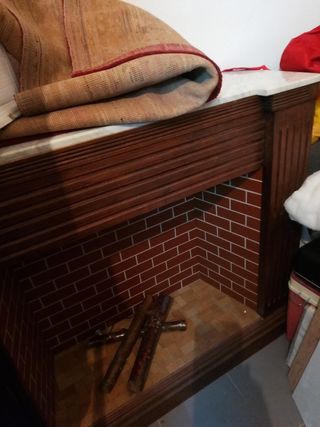 Chimenea decorativa - Madera