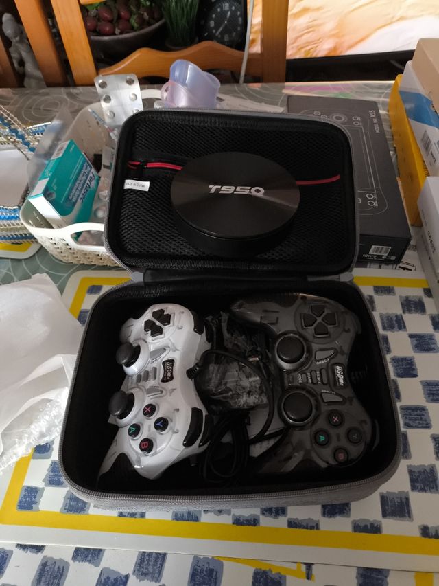 T95Q TV Box 512GB juegos 2 mandos