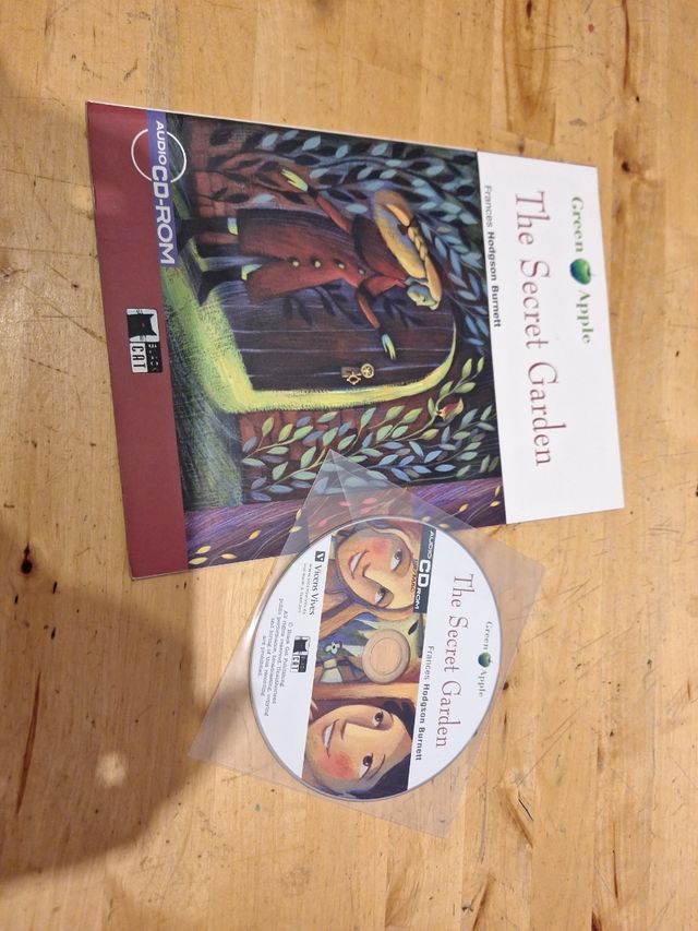 Libro infantil The Secret Garden + CD
